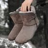 Outdoor leisure five-finger mountaineering snow boots autumn and winter women's velvet thickened warm cotton boots