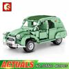 Sembo 705500 High-tech 2cv Classic Car Building Blocks Model Assembled Bricks Toys Birthday Holiday Gift For Children Boys