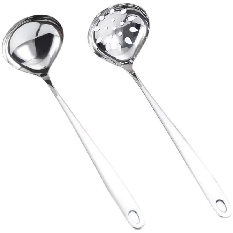 

OIMG Heart-Shaped Hotpot Strainer & Soup Spoon Set