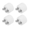 4PCS GU10 To MR16 Adapter Socket Heat Resistant Lamp Holder Converter for LED Halogen Lamp