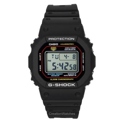 G-Shock Digital Rășină Bio-Based Cuarț DW-5600RL-1 200M Ceas pentru Bărbați