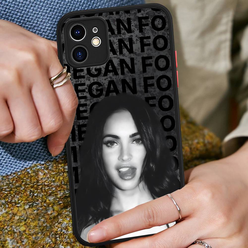 

Actress M-Megan Fox Model Phone Case For IPhone 16e 16 15 14 13 12 11 Pro Max X XS Max Plus Matte Clear iphone 14 plus