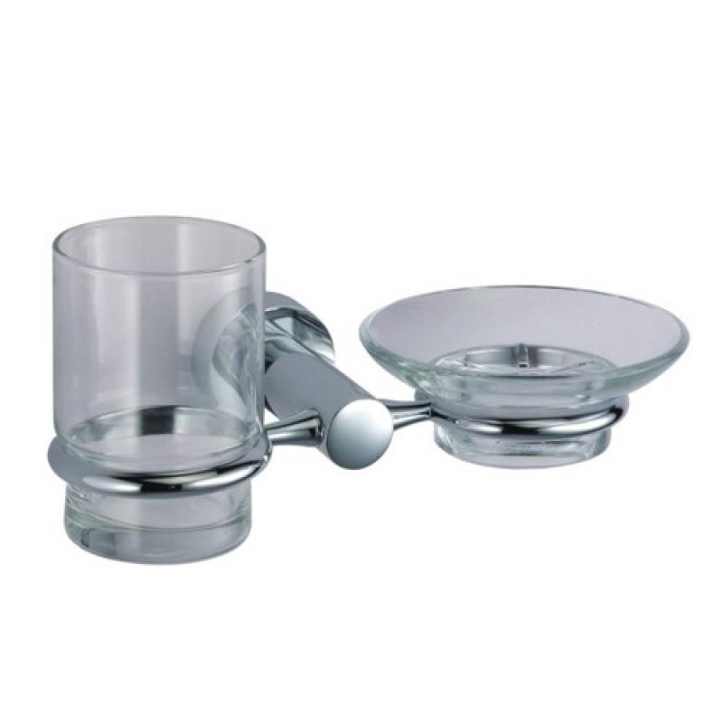 

Soap Dish And Glass Holder Wasserkraft Donau K-9426