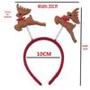 Christmas Hair Clip & Headband Set: Snowman Ornament, Bow, Hat - Perfect Holiday Accessories for Kids