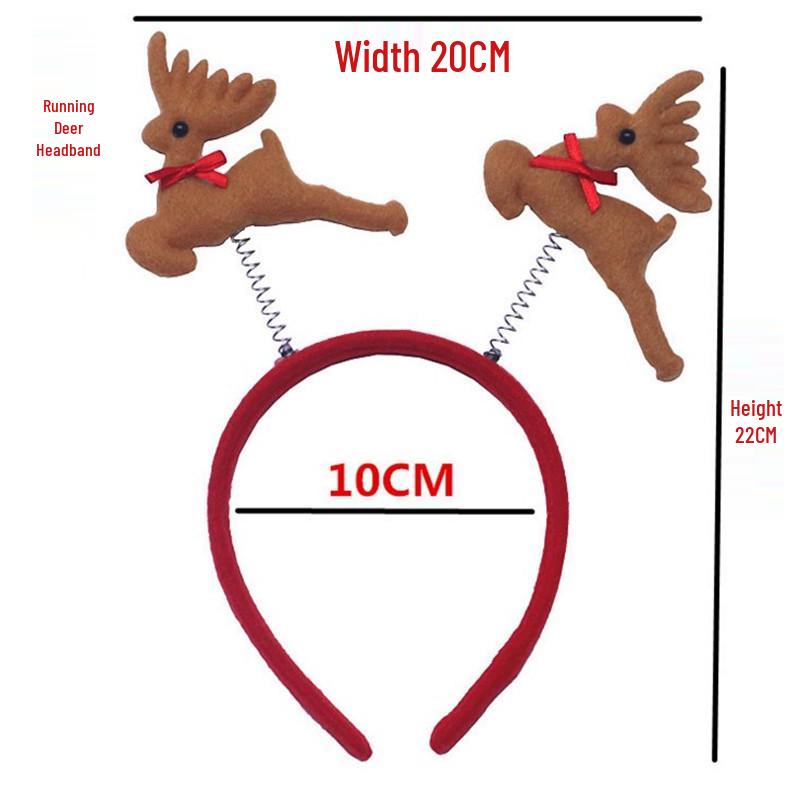 Christmas Hair Clip & Headband Set: Snowman Ornament, Bow, Hat - Perfect Holiday Accessories for Kids