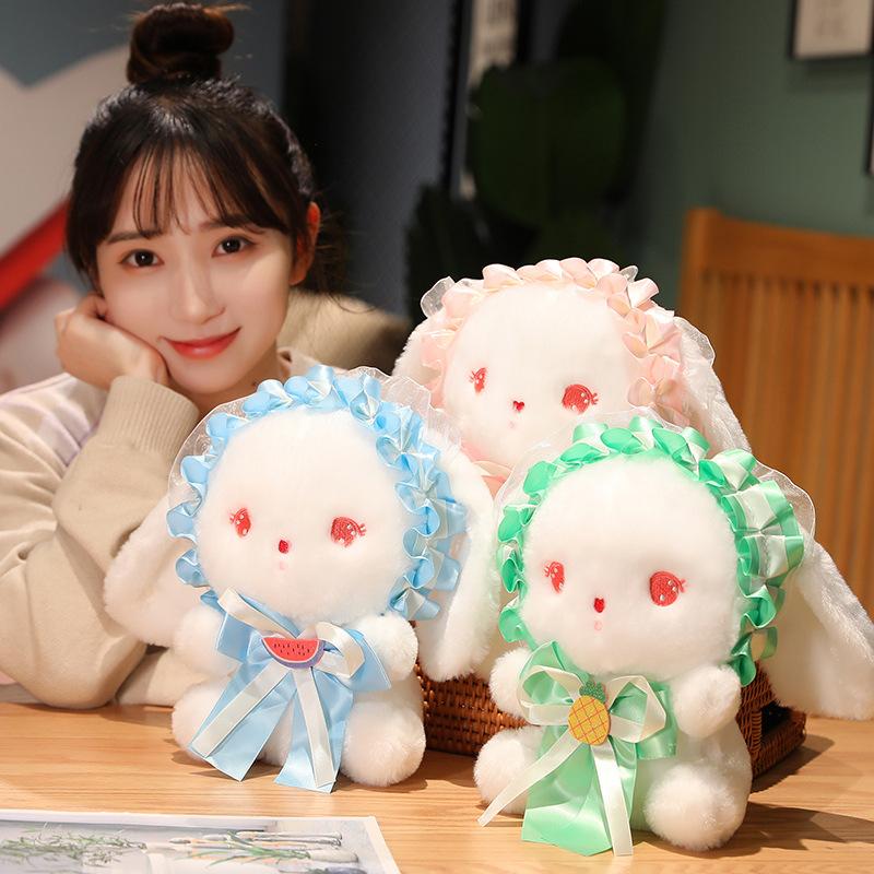 New Cute Cute Rabbit Plush Toy Rabbit Grab Machine Doll Throw Dolls Children's Girls Birthday Gift
