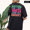 Alles tut weh und ich habe Hunger Damen T-Shirt Gewichtheben Shirt Lustiges Trainings-Gym-Liebhaber Geschenk Süßes Fitness Rückendruck Tee Tops