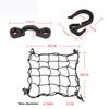 Deck Cargo Bungee Net Elastic Mesh & Lashing Hooks Kayak rigging for Canoe Marine Boat Kayak