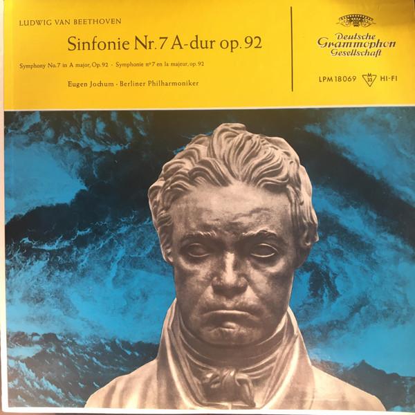 

LP Record LUDWIG VAN BEETHOVEN EUGEN JOCHUM Sinfonie Nr. 7 ADur Op. 92 LPM18069 Deutsche Grammo Colombia Classical Used