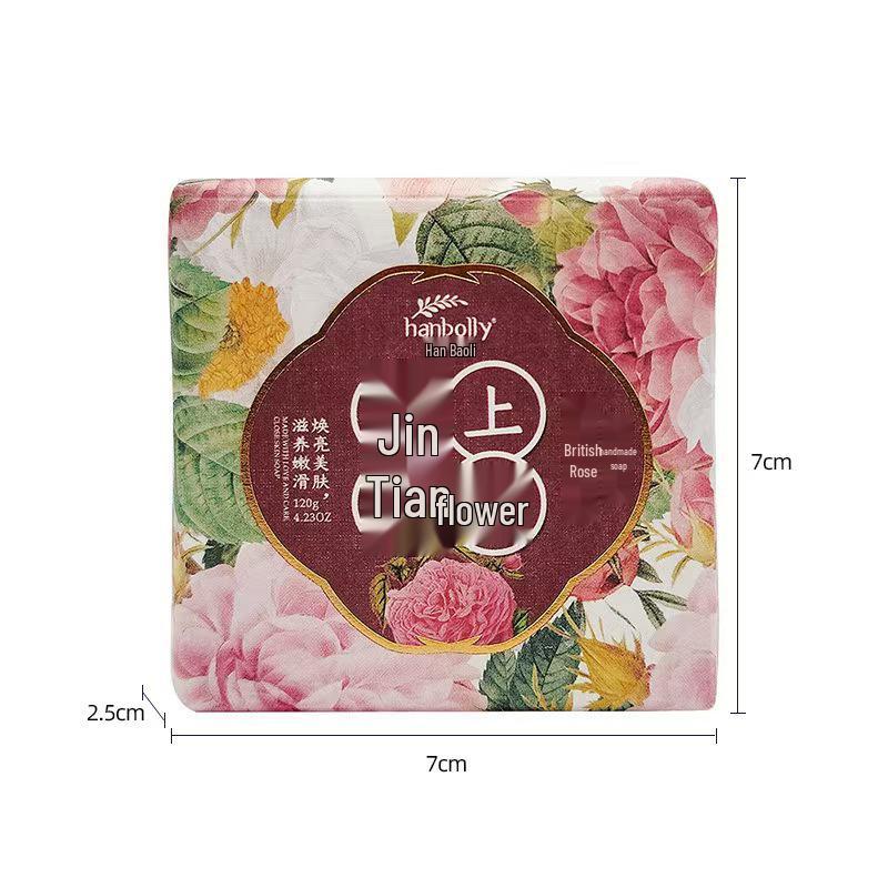 Han Baoli 2026 Scented Essential Oil Soap - Year of the Horse & Dragon, Wedding Favor for Bath & Face Cleansing