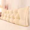 Warm Upholstered Headboard Pillow - Large Lumbar Support & Reading Cushion for Bedroom or Sofa