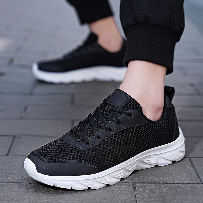 Unisex Sports Shoes Summer Net Flying Weaving Fitness Slow Stroke Men's Shoes Women's Fit Out Outdoor Shoes