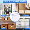 10/30 stuks Labelhouder, PVC Prijslabelhouder Helder Plastic Herbruikbaar, Geschikt Voor Grote Winkelcentra, Supermarkten, Winkels