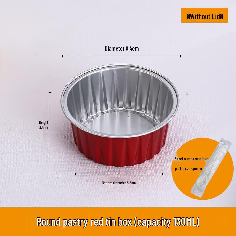 Aluminum Foil Pudding & Sushi Container
