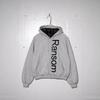 Reversible Plaid Letter Hooded Zip Sweatshirt Vintage Casual Men Women Loose Fit Winter Wear