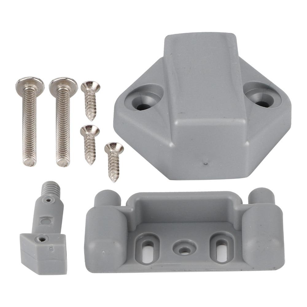 Easy Installation 14-16mm Drawer Push Lock Button Lock Push Locking Device Cabinet Door Lock Wooden Cabinet Door