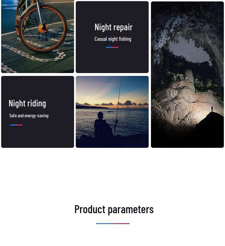 Portable USB Rechargeable LED Flashlight: Waterproof, Bright, and Long-Range for Outdoor Use