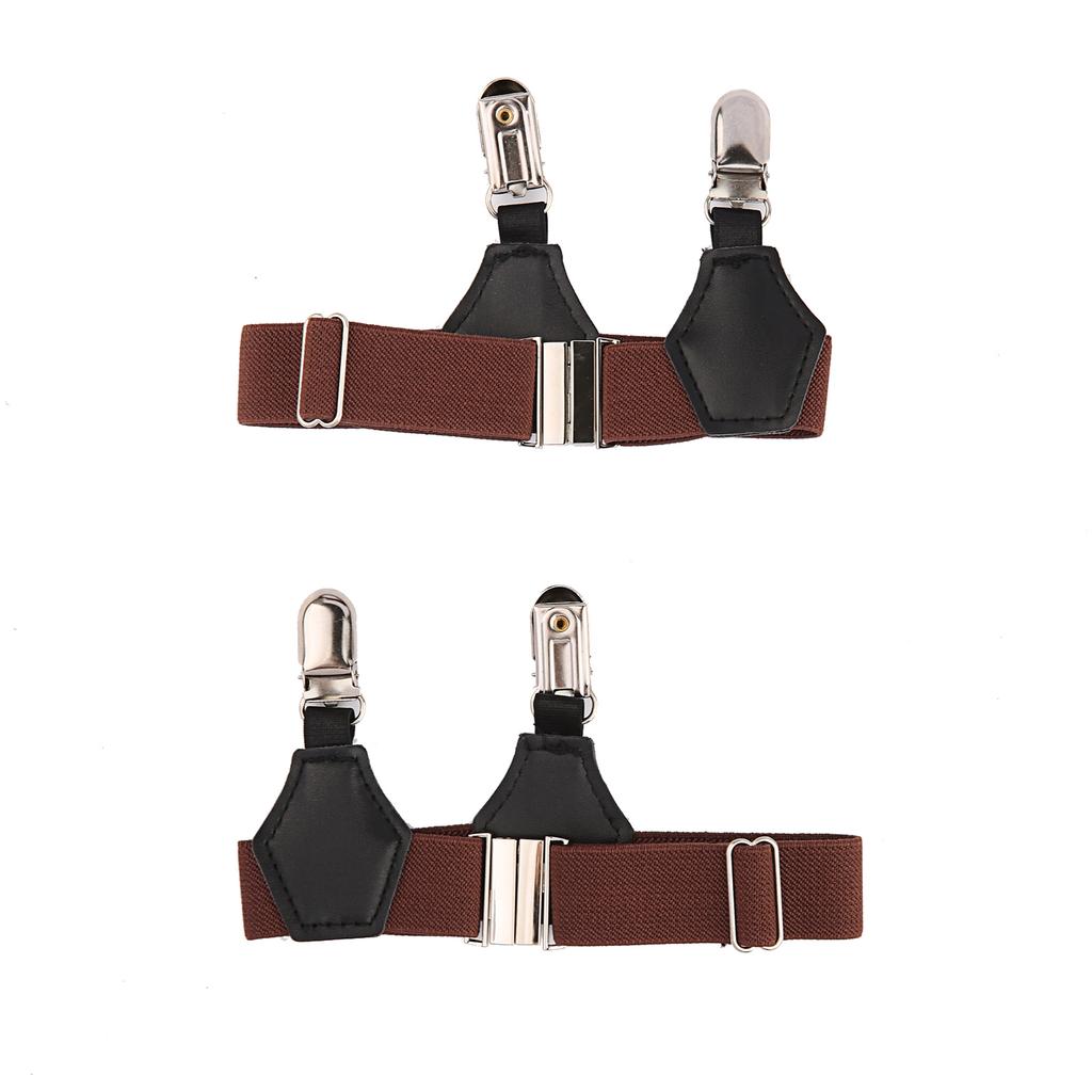 Unisex Sexy Tube Socks Garters Men Double Clips Man Suspenders Leg Single Clip Belt Hold Up Anti-slip Adjustable