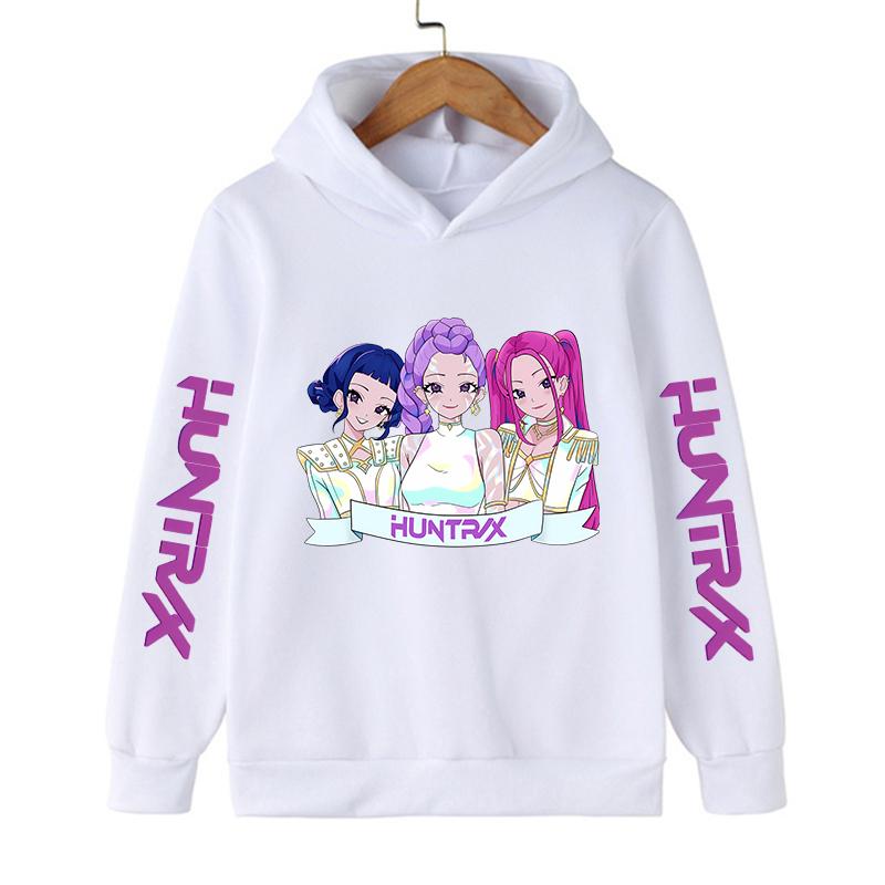 Hoodies Sweatshirts Girls Children's Cartoon Print Fashion Sweatshirt Cute Casual Comfortable Hoodie Girl Children