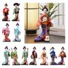 Japanese Kimono Doll Asian Statue Lady Statuette Decorative Collectible Figurine Kabuki for