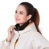With Zipper Detachable False Collar Washable Rib False Collar Neck Scarf Shawl Wrap  Down Jacket