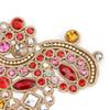 2pcs Embroidery Applique Crystal Rhinestone Patches  For Clothing Accessories