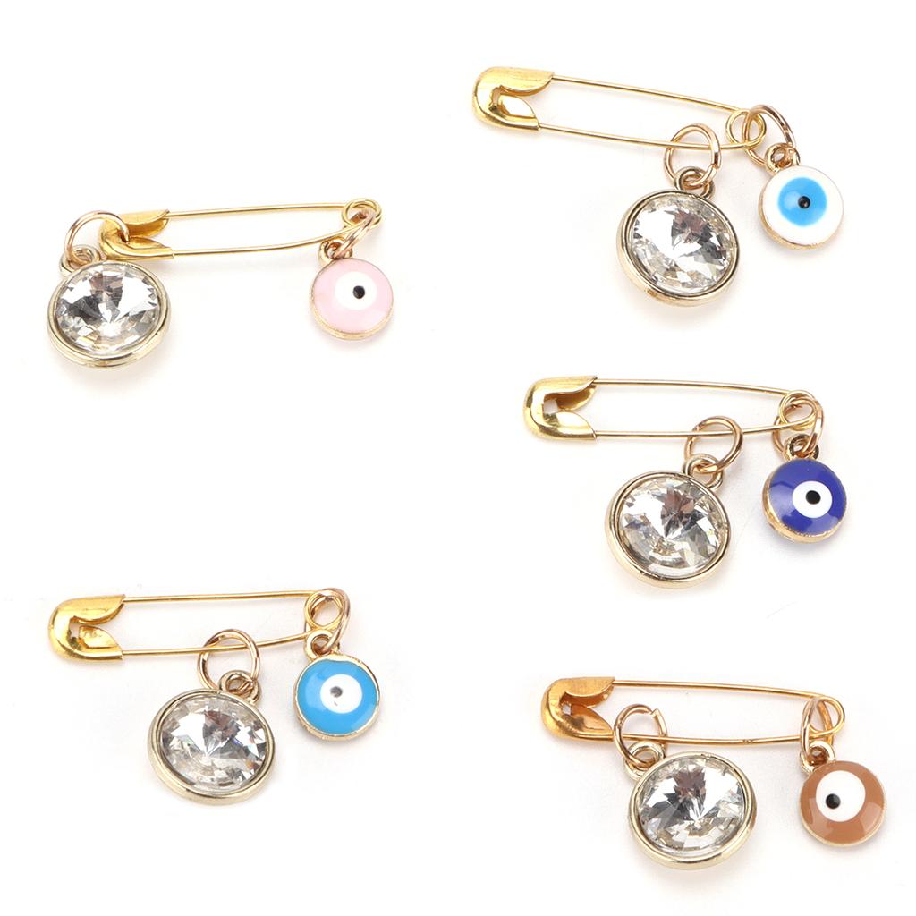 Brož Turecké modré oči Personalizovat Ručně vyrobený špendlík na oblečení Klobouky Tašky Dekorace