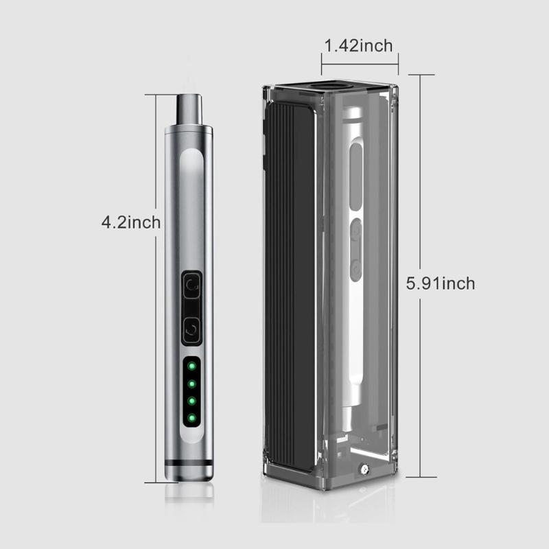 41 in 1 Electric Precise Screwdriver Kit with 36 Magnetic Bits Rechargeable Battery LED Light for Phone Electronics Repair