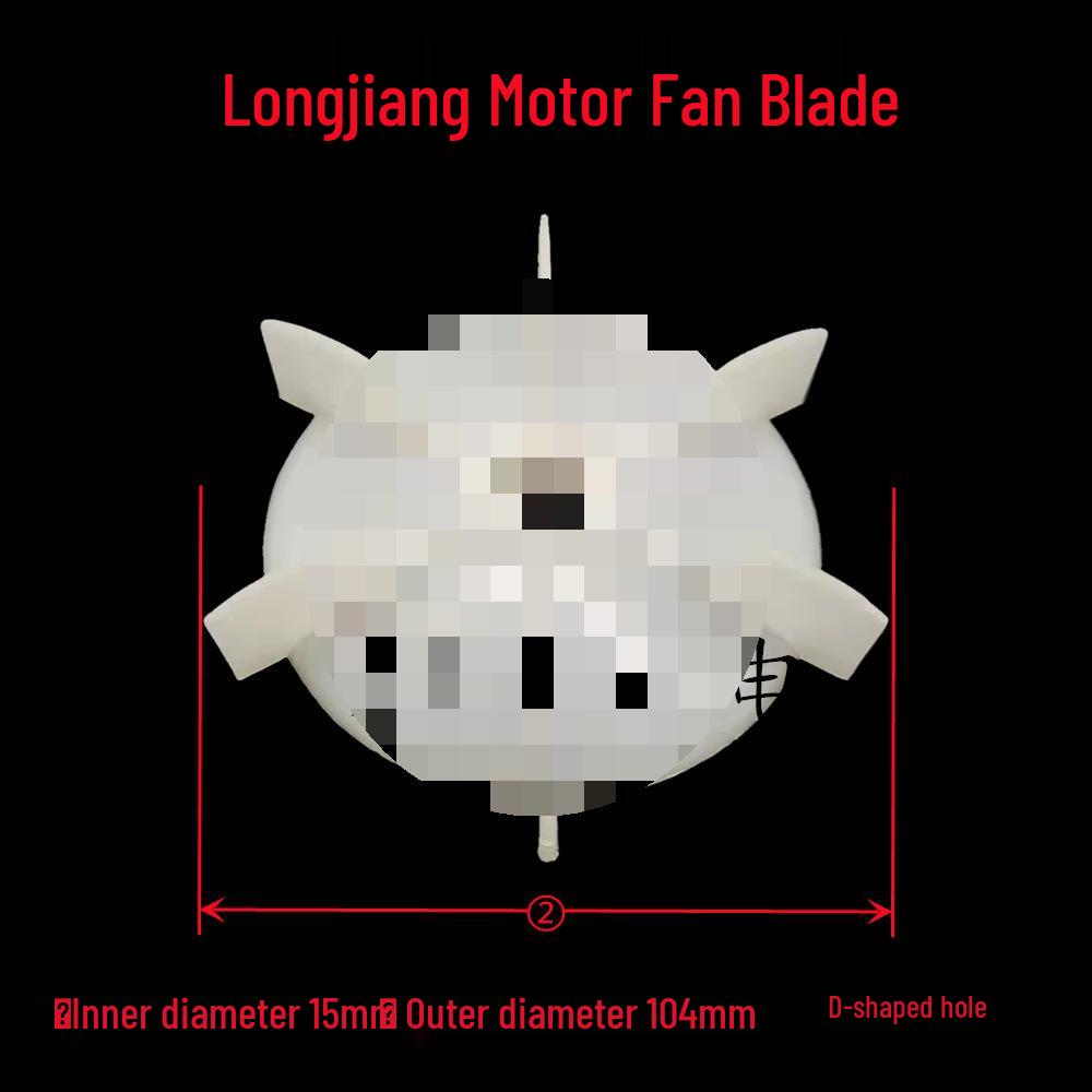 Pás de Ventilador para Motor Monofásico para Bombas de Água Wenbao e Haicheng - Autoescorvantes e Várias Pás de Ventilador para Bomba.