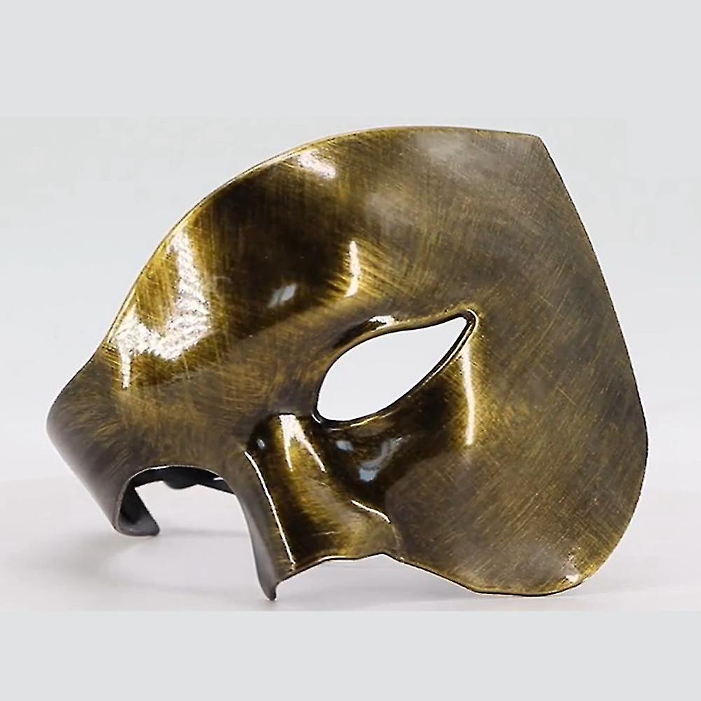 Karnevali poole näo fantoommask Antiikne fantoomooperi ballipeo mask