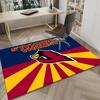 Arizona Cardinals Logo Area Rug for Office, Chair Rug, Decorative Carpet Livingroom Mat, Large Size Fan gifts Christmas gifts