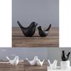 Modern Minimalist Ceramic Bird Decor With Abstract Design For Home And Gift Use