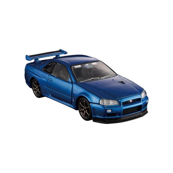 [Tomica] Premium RS Nissan Skyline GT-R V-spec II Nur (Bayside Blue)