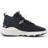 Li Ning Warm Edge Trend Rebound Shock Absorption Warm Wear Resistant Non Slip Mid Top Running Shoes Men Running Shoes Black AGLR239-2