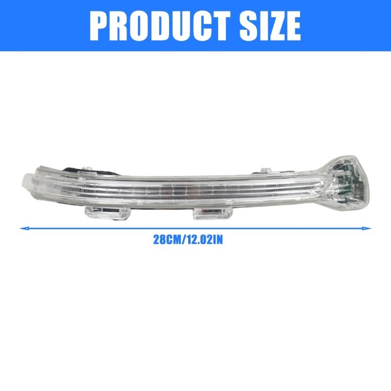 Plugs & Play Side Signal Corner LED Blinker Light Vehicle Exterior Mirror Turn Indicator for Golf 7, MK2, MK7 5G0949101
