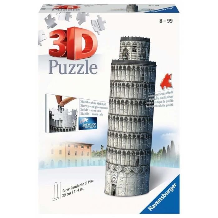 Puzzle 3D Mini Schiefer Turm - RAVENSBURGER - PISA