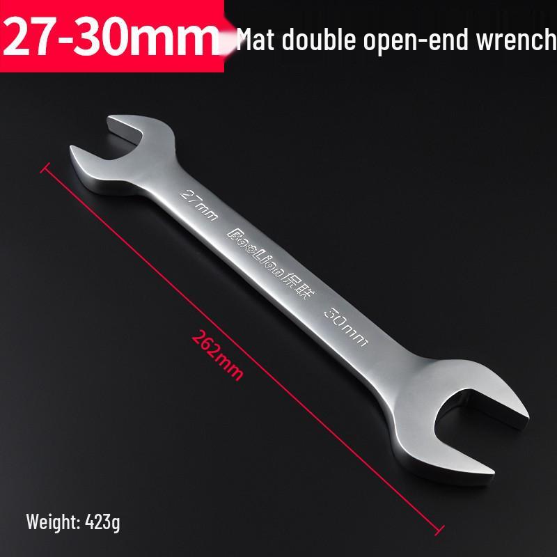 Ultra-Thin Double-Headed Dead Blow Open-End Wrench 8/10, No. 10, Small 14/17 Fork Board Fixing Tool