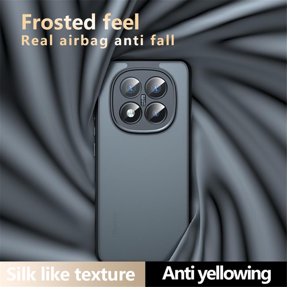 Luxury Armor Matte Phone Case For Xiaomi Redmi Note 14 13 Pro Plus 4G 5G Transparent Acrylic Shockproof Cover on Redmi 14C 13