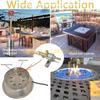 L8RE Gas Safety Control Adapter with Push Ignition for Garden Sun  Powered Patio Heater Repair Replacement Part