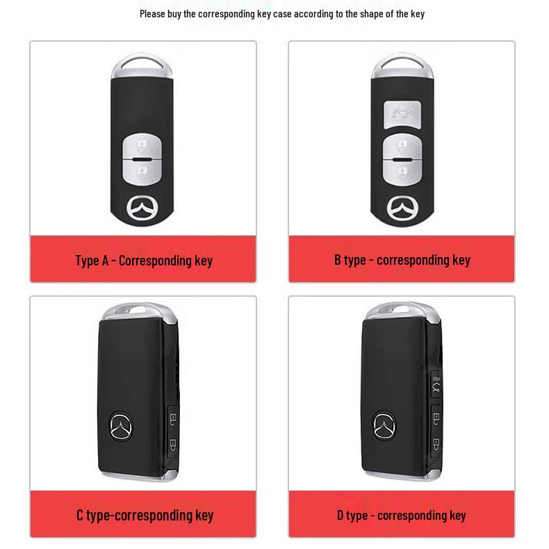 Mazda Key Cover for Axela, CX30, CX5, Atenza, CX50, Xingye, CX4, CX7