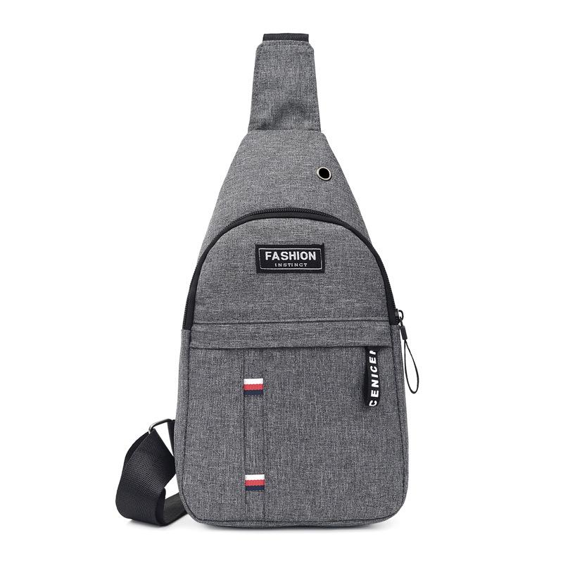 Men Chest Bag Fashion Shoulder Bag Multifunction Crossbody Bag On Shoulder Travel Sling Bag Pack Messenger Pack For Male