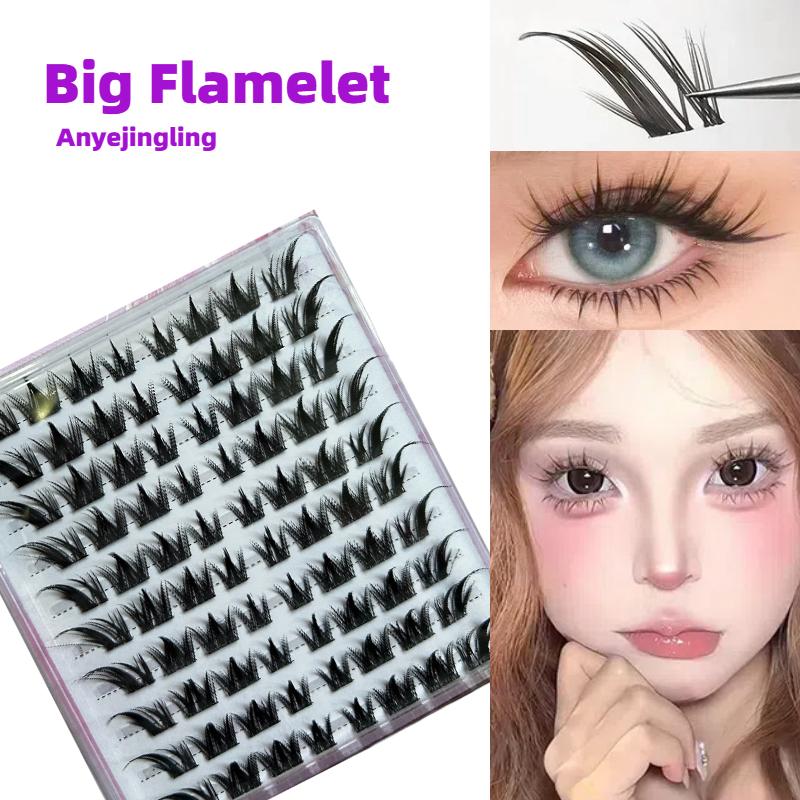 Large Capacity Glue Required False Eyelashes, 10raws, 11-17mm,high Quality,40+version,professional eyelashesMakeup