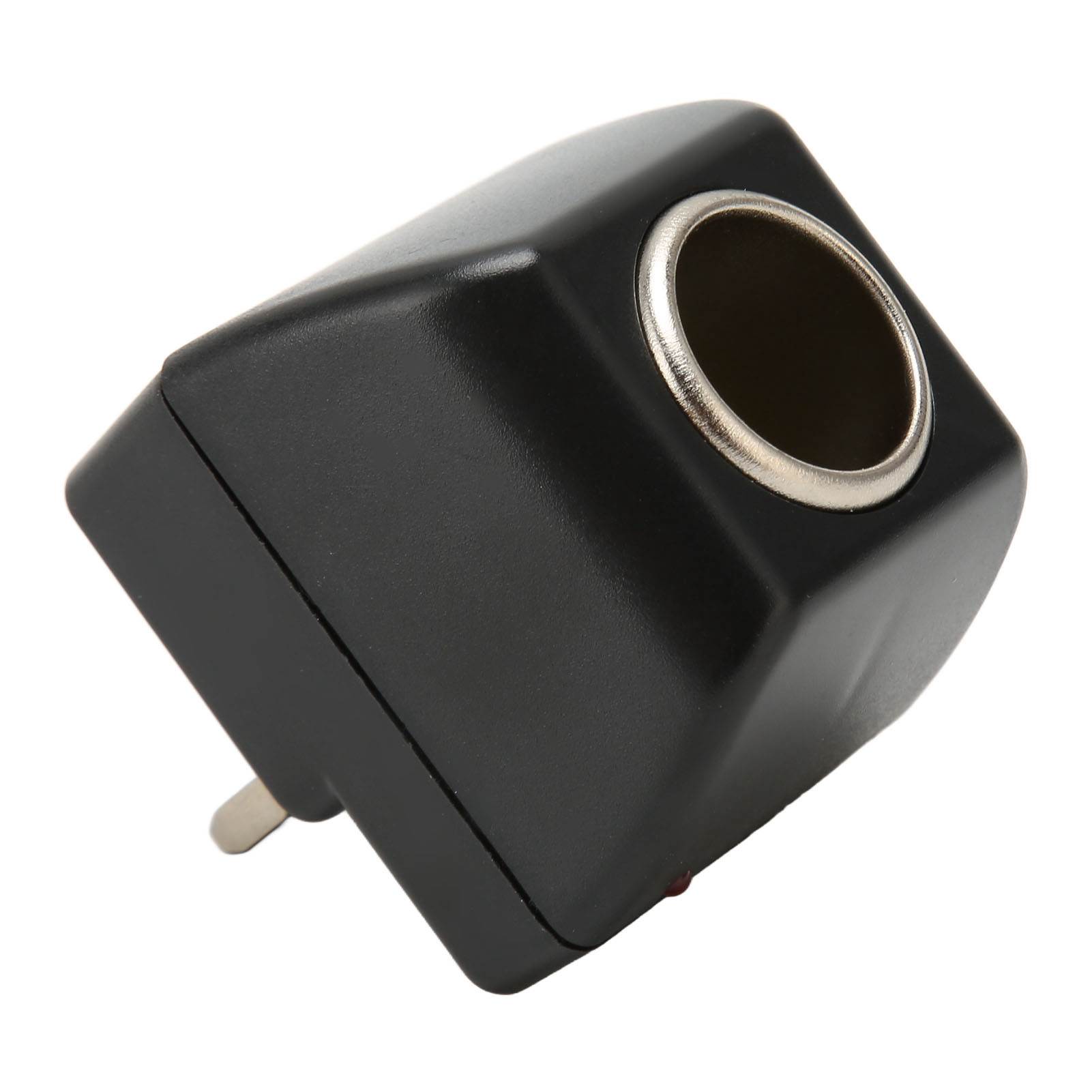 

Адаптер питания переменного тока на 12 В постоянного тока для автомобиля, светодиодный индикатор, адаптер для прикуривателя автомобиля UK Plug