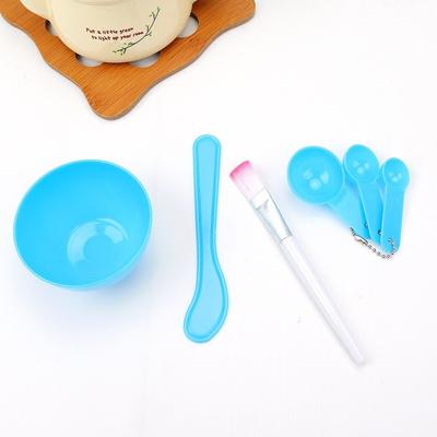 Set DIY Frumusețe Bol Mască Plastic Set 4 piese 4-în-1 Kit Măști Frumusețe Machiaj