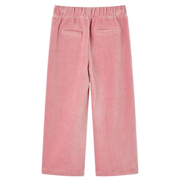 Children's Corduroy Trousers Light Pink 92/104/116/128/140