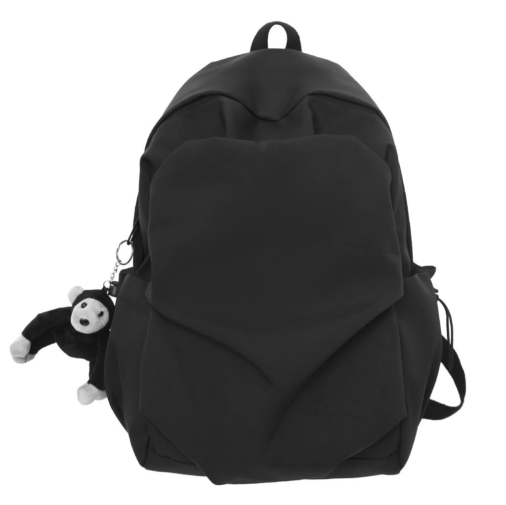 School Bag for Women, College Student Korean Style, Campus Minimalist Large Capacity Backpack, Trendy Brand INS Style, Laptop Backpack for Men