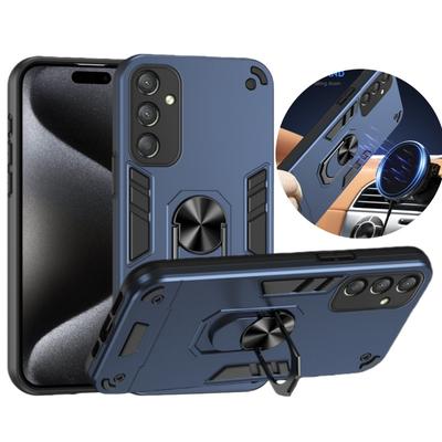 Für Samsung Galaxy A06 A16 A26 A36 A56 5G Stoßfeste Rüstung Hülle Für Galaxy A07 A17 A27 A37 A57 4G Mit Metallring Magnetische Capa