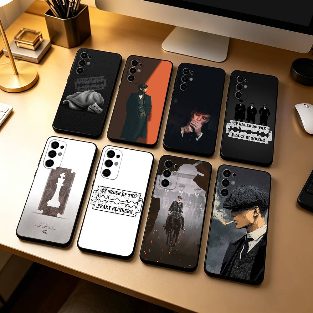 Peaky Blinders Movie Phone Case Black Silicone Soft For Samsung S25,S24,S21,S22,S23,S30,Ultra,S20,Plus,Fe,Lite