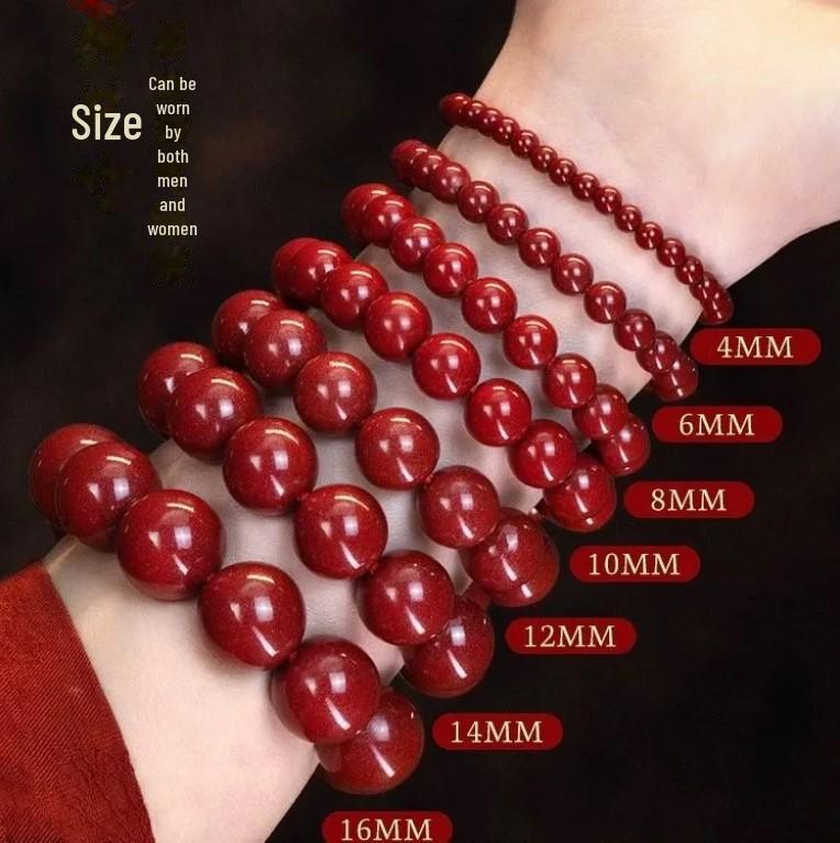 

Киноварь Императорский Пурпурный Золотой Песок Свободные Бусины - Продаются на Фунт 0.5 pound