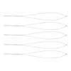 20Pcs Beading Needles Flexible Middle Open Large Eye Hand Threading Beading Needles Set 10.5cm